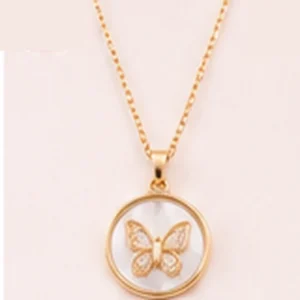 Colar Borboleta Madrepérola